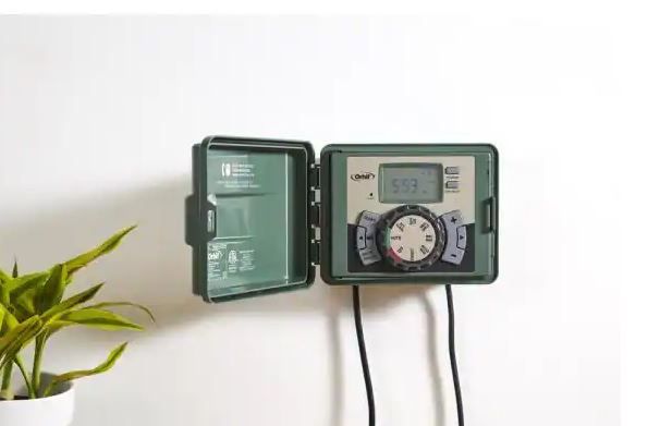 Photo 1 of 12-Station Easy-Set Logic Indoor/Outdoor Sprinkler Timer
