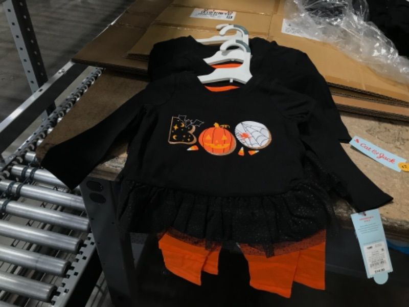Photo 1 of "BOO" 2 piece outfit, 18 months, 3 pack