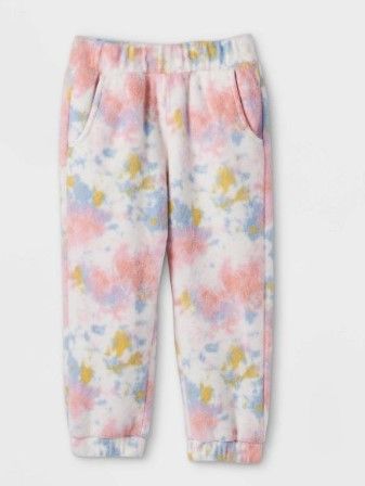 Photo 1 of 12 PACK Toddler Girls' Soft Fleece Pull-On Jogger Pants - Cat & Jack™
SIZE MEDIUM IN KIDS 
