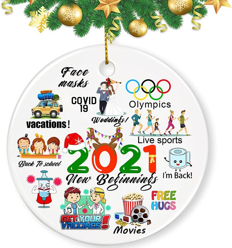 Photo 1 of 2021 Christmas Ornament | 7 pack