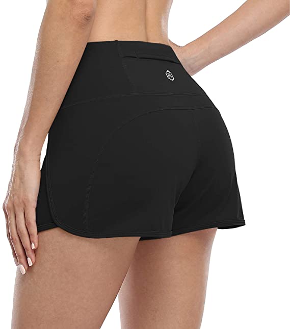 Photo 1 of ATTRACO Womens Running Workout Shorts with Pockets Gym Athletic Sports Shorts for Women Quick Dry-3 inches
SIZE: LG