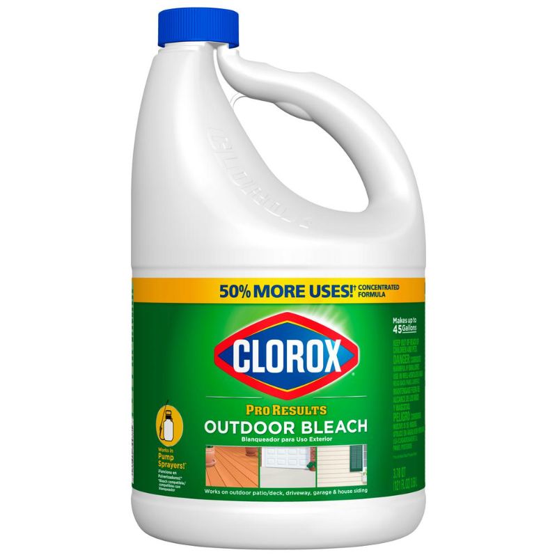 Photo 1 of 2 PACK**NOT REFUNDABLE**Clorox 121 Oz. Pro Results Concentrated Liquid Outdoor Bleach Cleaner
