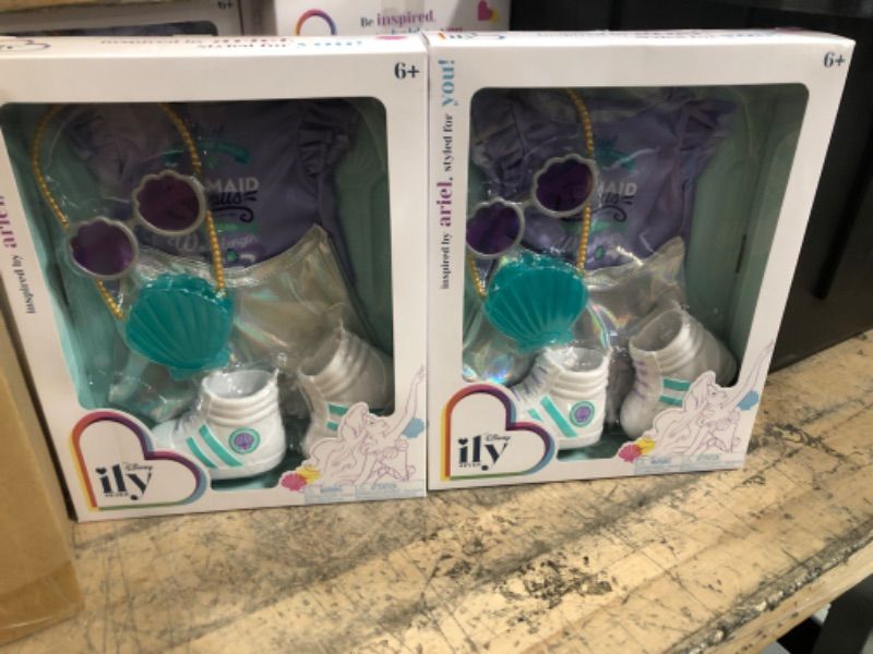 Photo 1 of 6 pack**Disney ILY 4ever 18" Ariel Inspired Fashion Pack
