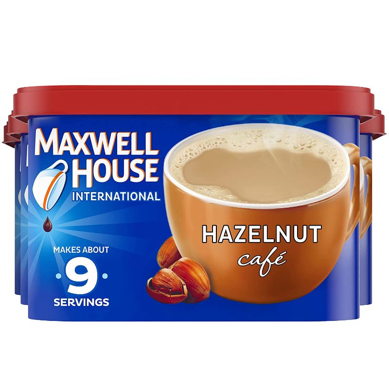 Photo 2 of ***non-refundable***
food bundle
2 boxes
 Green Mountain Coffee Keurig K-Cup Pods 64 cups(best by 12/13/23)
8 cans Maxwell House International Hazelnut Cafe-Style Beverage Mix, 9 oz (best by 6/17/22)
Velveeta Original Easy Mac Shells and Cheese Big Cup (8