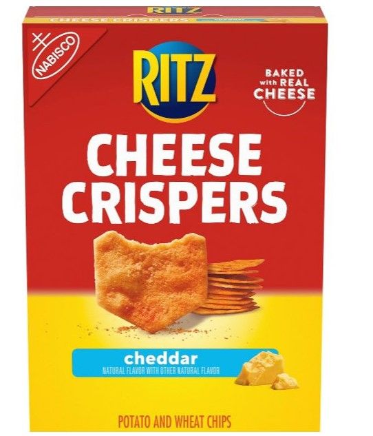 Photo 1 of ***non-refundable***
best by 5/27/22
6 Ritz Cheese Crispers Cheddar - 7oz




