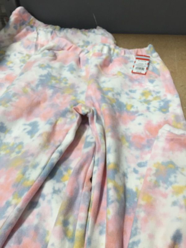 Photo 1 of Bundle of 2
Cat & Jack Girls' Soft Fleece Pull-On Jogger Pants Warm Pink Tie Dye XL