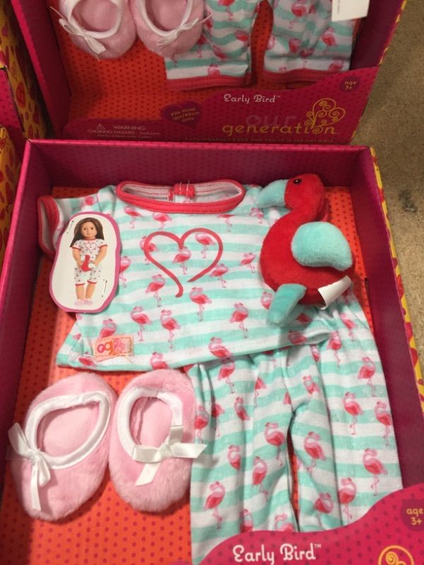 Photo 3 of Bundle of 4
Our Generation Early Bird Pajama Outfit for 18" Dolls