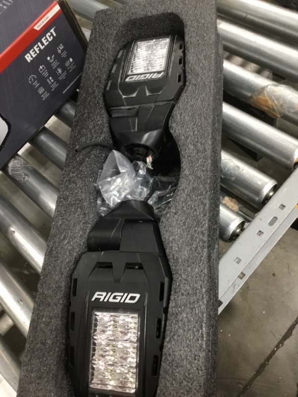 Photo 1 of ***PARTS ONLY*** RIGID INDUSTRIES Reflect LED Light: Side View Mirror And Amber Turn Signal Lights Set (Pair)