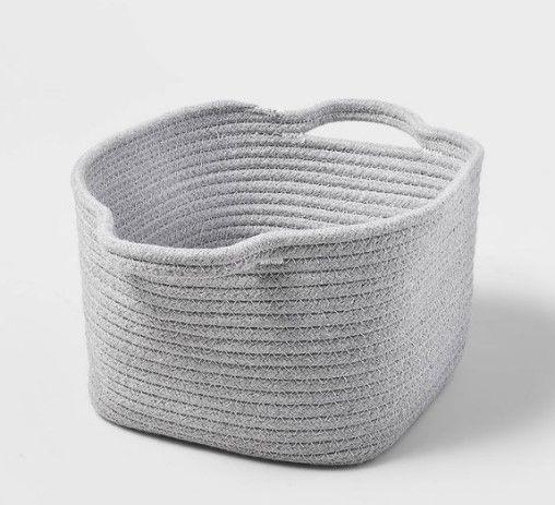 Photo 1 of 2 PACK: Bath Basket Crate Gray - Brightroom™

