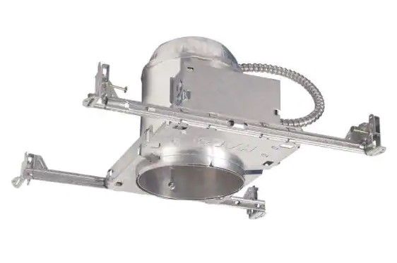 Photo 1 of 3 PACK: H7 6 in. Aluminum Recessed Lighting Housing for New Construction Ceiling, Insulation Contact
