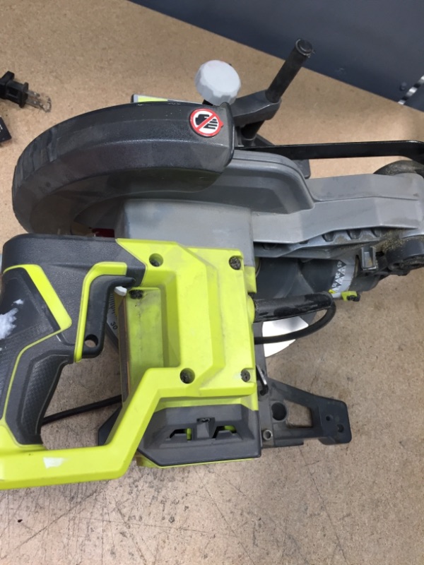 Photo 4 of **MISSING PARTS** RYOBI
7-1/4 in. Compound Miter Saw