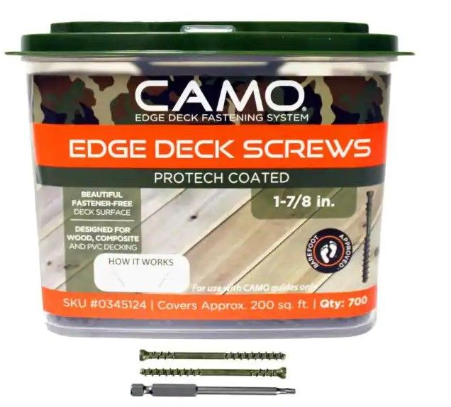 Photo 1 of **MISSING FEW** CAMO
1-7/8 in. ProTech Coated Trimhead Deck Screw (700-Count)