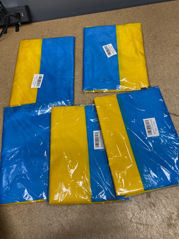 Photo 2 of 5 Packs of Ukraine Flag 3x5 Ft, without Flagpole