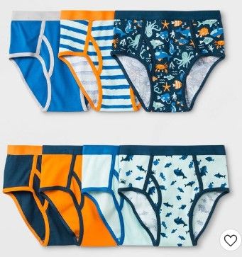 Photo 1 of Boys' 7pk Briefs - Cat & Jack- Size-XL  (Colors May Vary)
3 pack