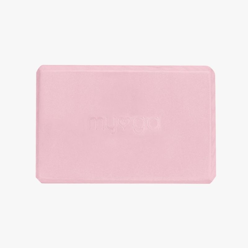 Photo 1 of 3 Blocks of Dusty Pink Foam Yoga Block, 9" x 6" x 3"