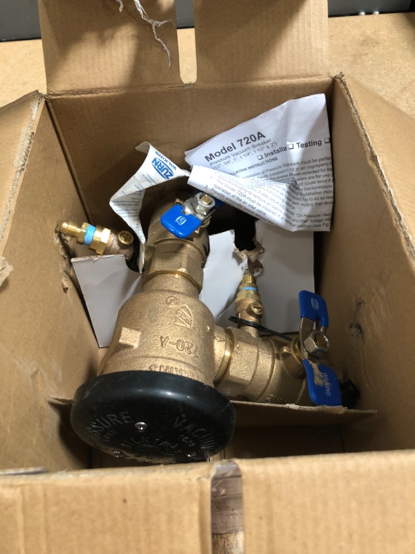 Photo 1 of 1" Pressure Vacuum Breaker Assembly
