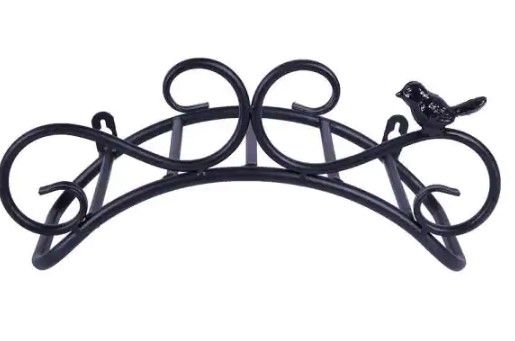 Photo 1 of 13.8 in. Cast Iron Antique Style Hose Holder.