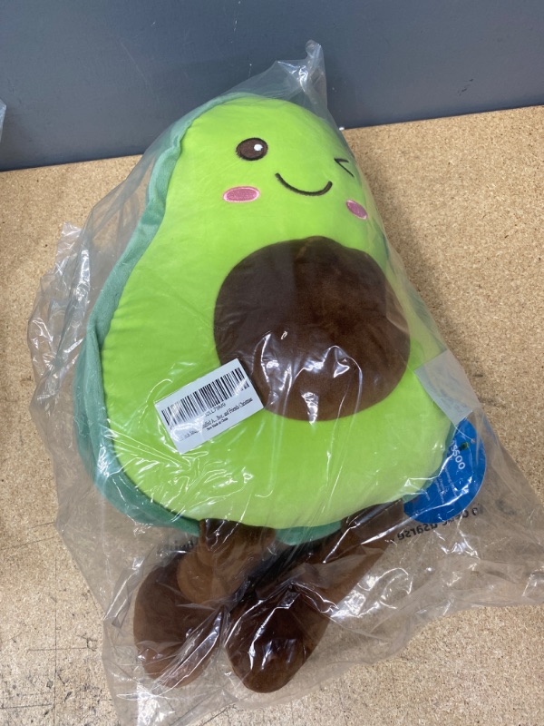 Photo 1 of 16.5 Inch Snuggly Stuffed Avocado Fruit Soft Plush Toy Hugging Pillow Gifts for Kids, Girl, Boy, and Friends Christmas