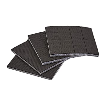 Photo 1 of Amazon Basics Anti Slip Furniture Pads, Black, 8-Pack