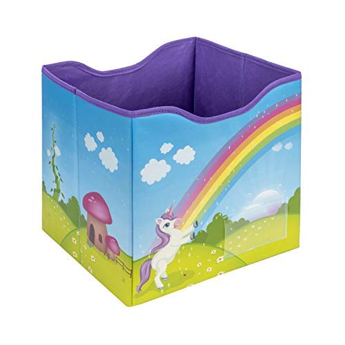 Photo 1 of 2 pack - Toy Storage - Collapsible Fabric Storage Cube Organizer, with Structured Bottom
