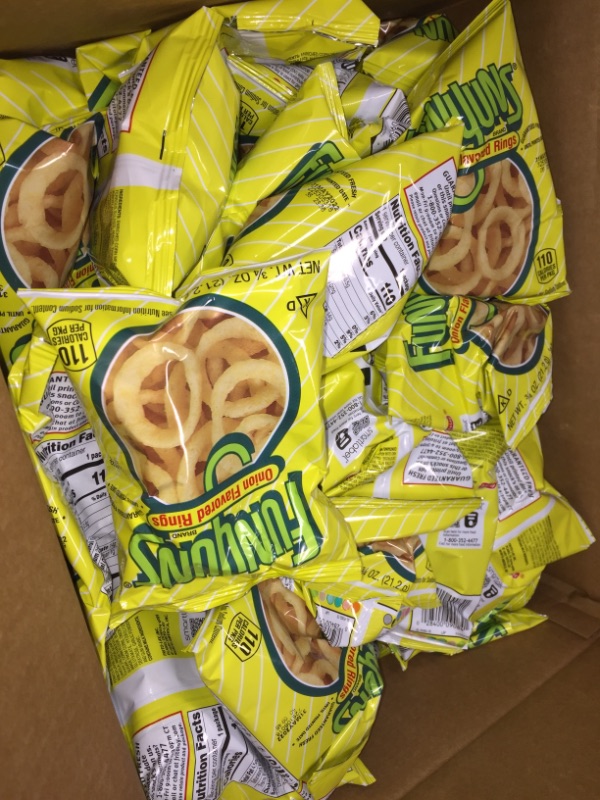 Photo 3 of *BB 05/31/2022* non refundable** Funyuns Onion Flavored Rings, .75 Ounce (Pack of 40)