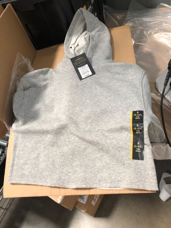 Photo 1 of Kids' Fleece Raw Edge Boxy Hoodie
SIZE S--- Comes with 9.