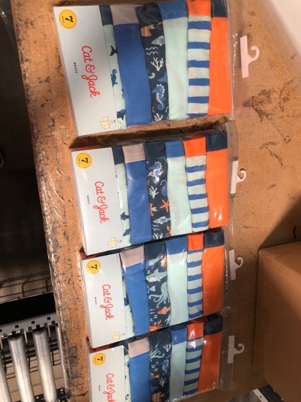 Photo 1 of Boys' 7pk Briefs - Cat & Jack™ Colors May Vary size xl 4 packs 
