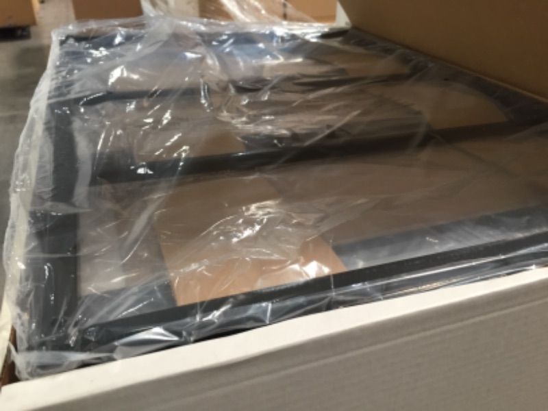Photo 1 of 3 Drawer Organizer Black Metal with Natural Wood - Brightroom™
