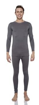 Photo 1 of Rocky Thermal Underwear for Men (Thermal Long Johns Set) Shirt & Pants, Base Layer w/Leggings/Bottoms Ski/Extreme Cold
SIZE M CHARCOAL GREY 