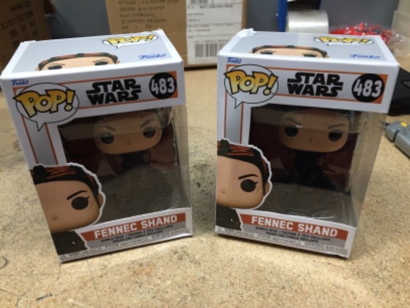 Photo 2 of Funko POP! Star Wars: Mandalorian - Fennec Shand
2 Units Packages are Dented