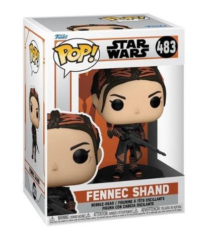 Photo 1 of Funko POP! Star Wars: Mandalorian - Fennec Shand
2 Units Packages are Dented