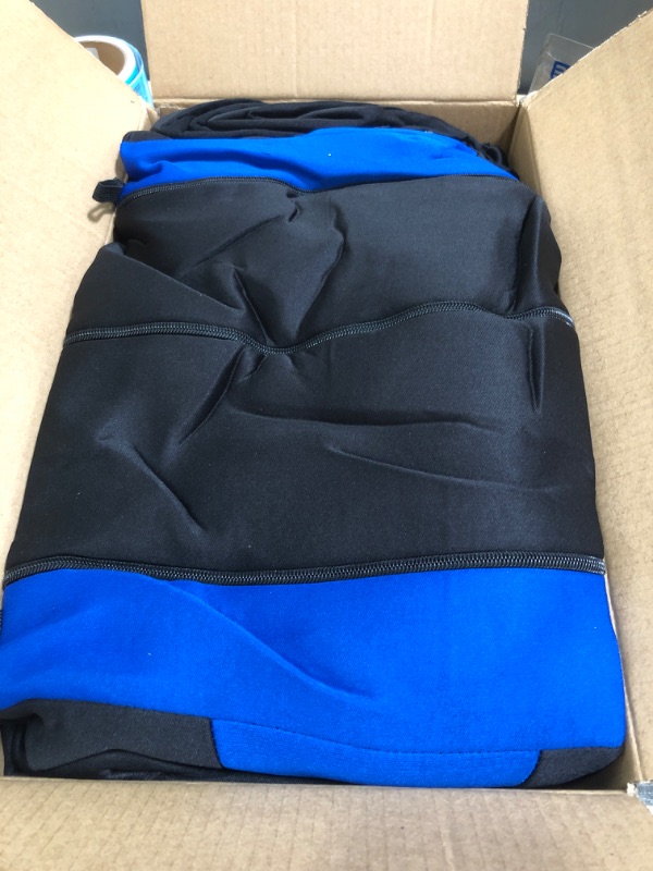 Photo 2 of 
carXS Forza Blue Car Seat Covers, Full Set Front & Rear Bench Seat Cover for Cars Trucks SUV