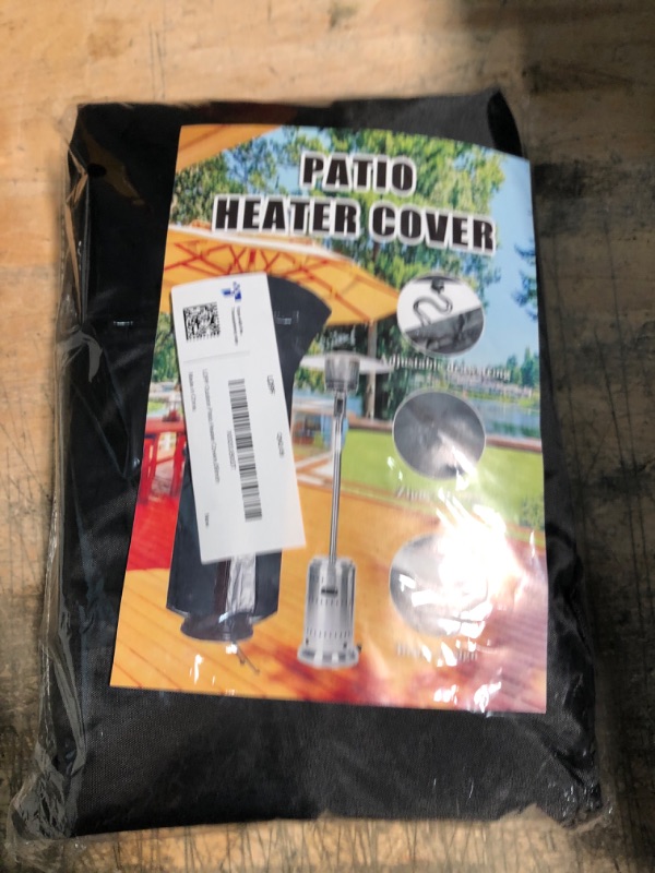 Photo 2 of 210D Patio Heater Covers 89inches Waterproof with Zipper for Outdoor Heater 24 Months Use