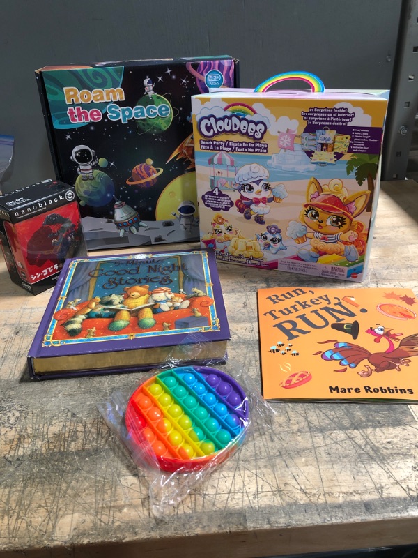 Photo 1 of 6 Item Bundle Childrens games toys and books