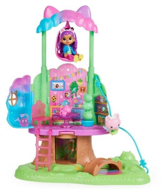 Photo 1 of Gabby's Dollhouse Transforming Garden Treehouse Playset
