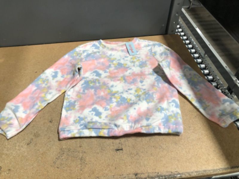 Photo 1 of CAT & JACK WARM TIE DIE LONG SLEEVE AND SWEAT PANTS XL 14/16