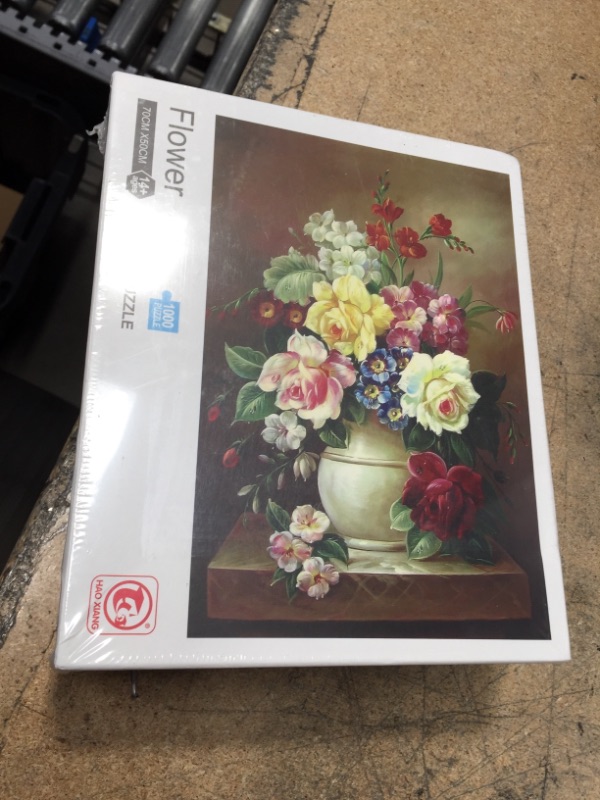 Photo 2 of ACELIST JIGSAW PUZZLE 1000 PIECE ADULT FLOWER PUZZLE