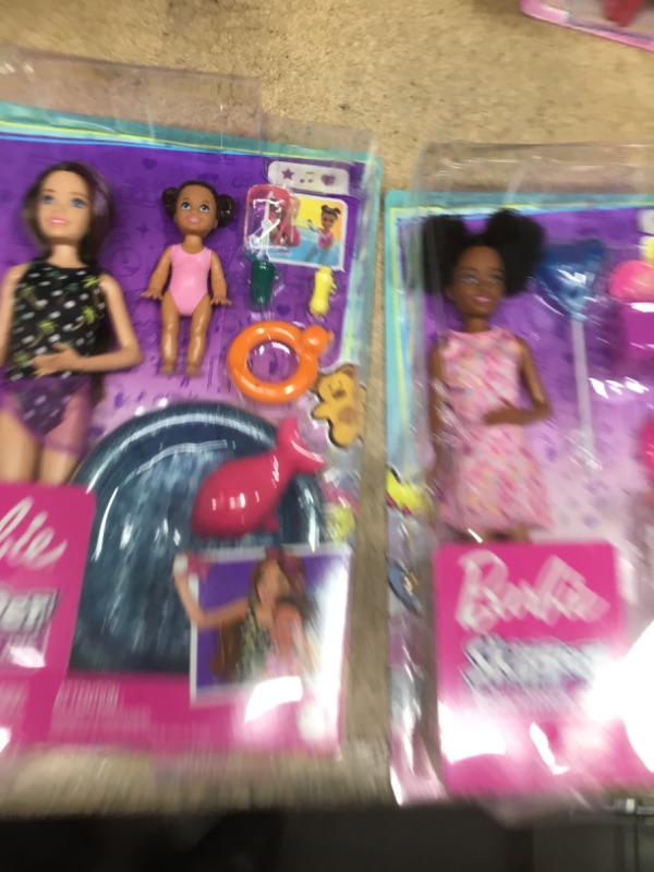 Photo 3 of BUNDLE Barbie Skipper Babysitters Inc Dolls and Playset - Pool
AND, Barbie Skipper Babysitters Inc Dolls and Playset - Black Hair

