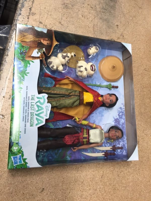 Photo 1 of Disney Raya and the Last Dragon Raya, Namaari, and Ongis Pack (Target Exclusive)


