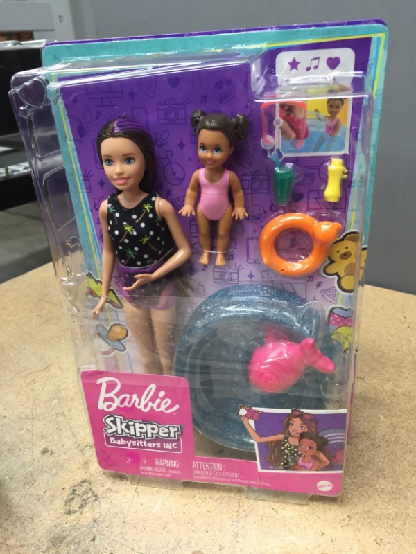 Photo 2 of 2 PACK**
Barbie Skipper Babysitters Inc Dolls and Playset