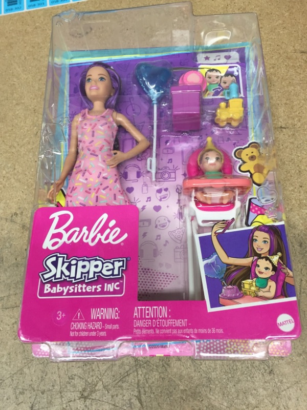 Photo 2 of 2 PACK**
Barbie Skipper Babysitters Inc Dolls and Playset