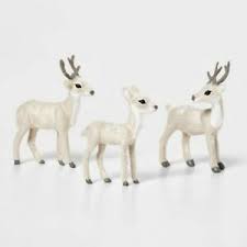 Photo 1 of 4 PACK**
3ct Deer Set Decorative Figurine Gray Wondershop
