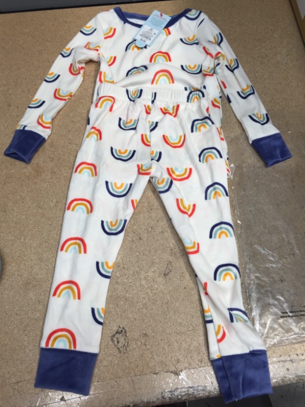 Photo 3 of BUNDLE OF 6, Toddler Rainbow Tight Fit Pajama Set - Cat & Jack SZ 3T