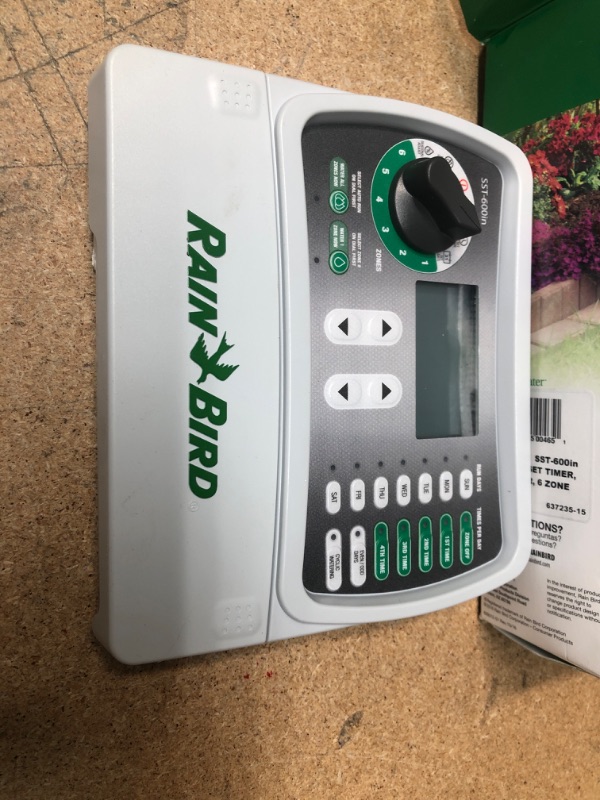 Photo 2 of Rain Bird
6-Station Indoor Simple-To-Set Irrigation Timer