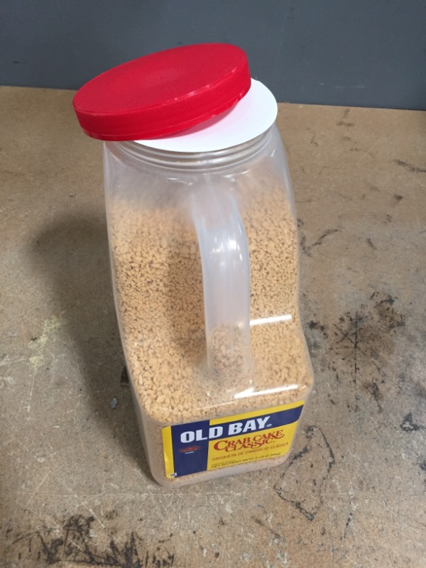 Photo 2 of *EXPIRED May 2022, NON REFUNDABLE*
OLD BAY Crab Cake Classic Seasoning Mix, 5 lb - One 5 Pound Container of Crab Cake Seasoning with Premium Blend of Bread Crumbs and Herbs to Make Extraordinary Crab Cakes
