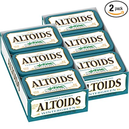 Photo 1 of *EXPIRES Oct 2023, NON REFUNDABLE*
ALTOIDS Classic Wintergreen Breath Mints, 1.76 Ounce - 6 Count (Pack of 2)
