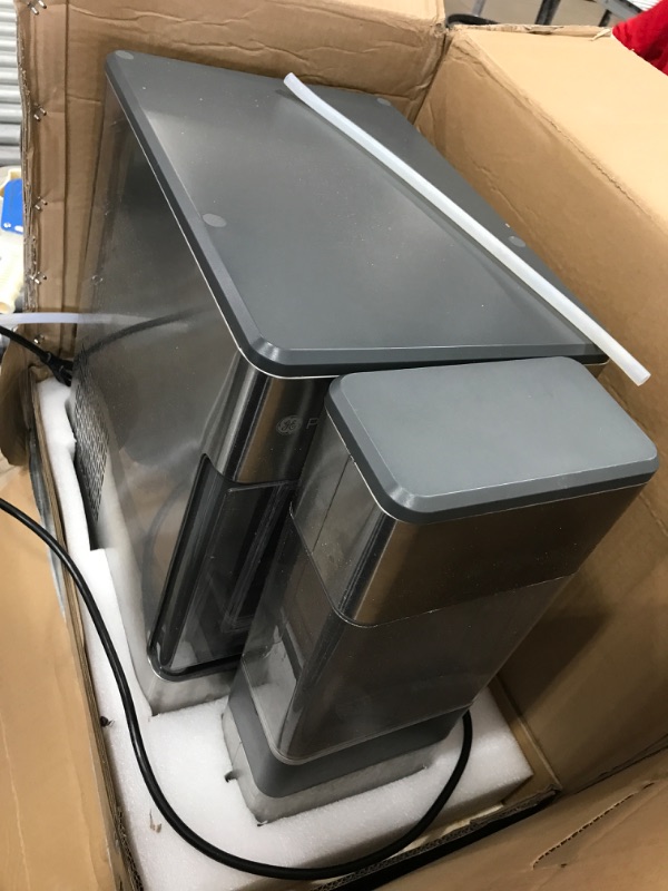 Photo 2 of ***PARTS ONLY*** GE Profile Opal | Countertop Nugget Ice Maker with Side Tank | Portable Ice Machine Makes up to 24 lbs. of Ice Per Day | Stainless Steel Finish

