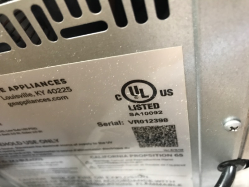 Photo 3 of ***PARTS ONLY*** GE Profile Opal | Countertop Nugget Ice Maker with Side Tank | Portable Ice Machine Makes up to 24 lbs. of Ice Per Day | Stainless Steel Finish
