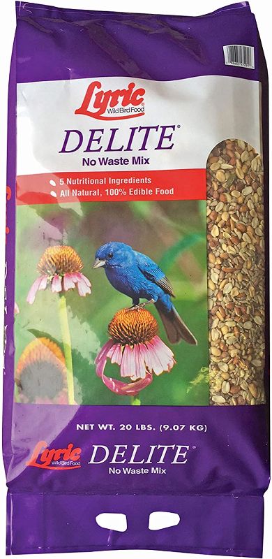 Photo 1 of *EXPIRED 03/02/2022** SOLD AS IS/ NO REFUNDS**-
 Lyric 2647462 Delite High Protein No Waste Wild Bird Mix, 20 lb
