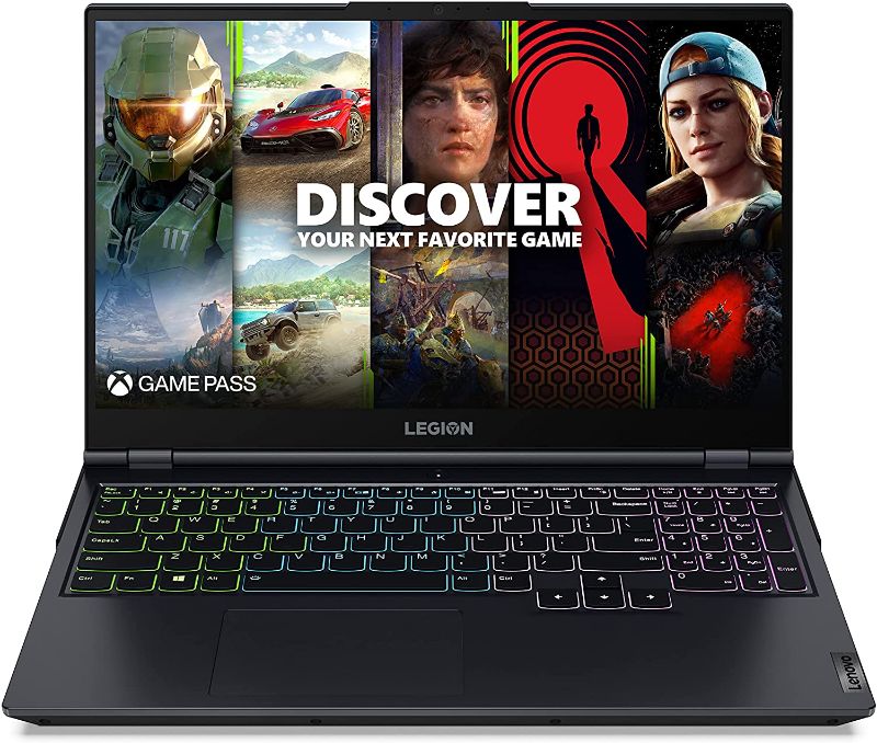 Photo 1 of Lenovo - Legion 5 - Gaming Laptop - 15.6" FHD Display - AMD Ryzen 7 5800H - 16GB RAM - 512GB Storage - NVIDIA GeForce RTX 3050Ti - Windows 11 Home - Phantom Blue
